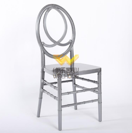 Silver Wooden Phoenix Chair for wedding/event